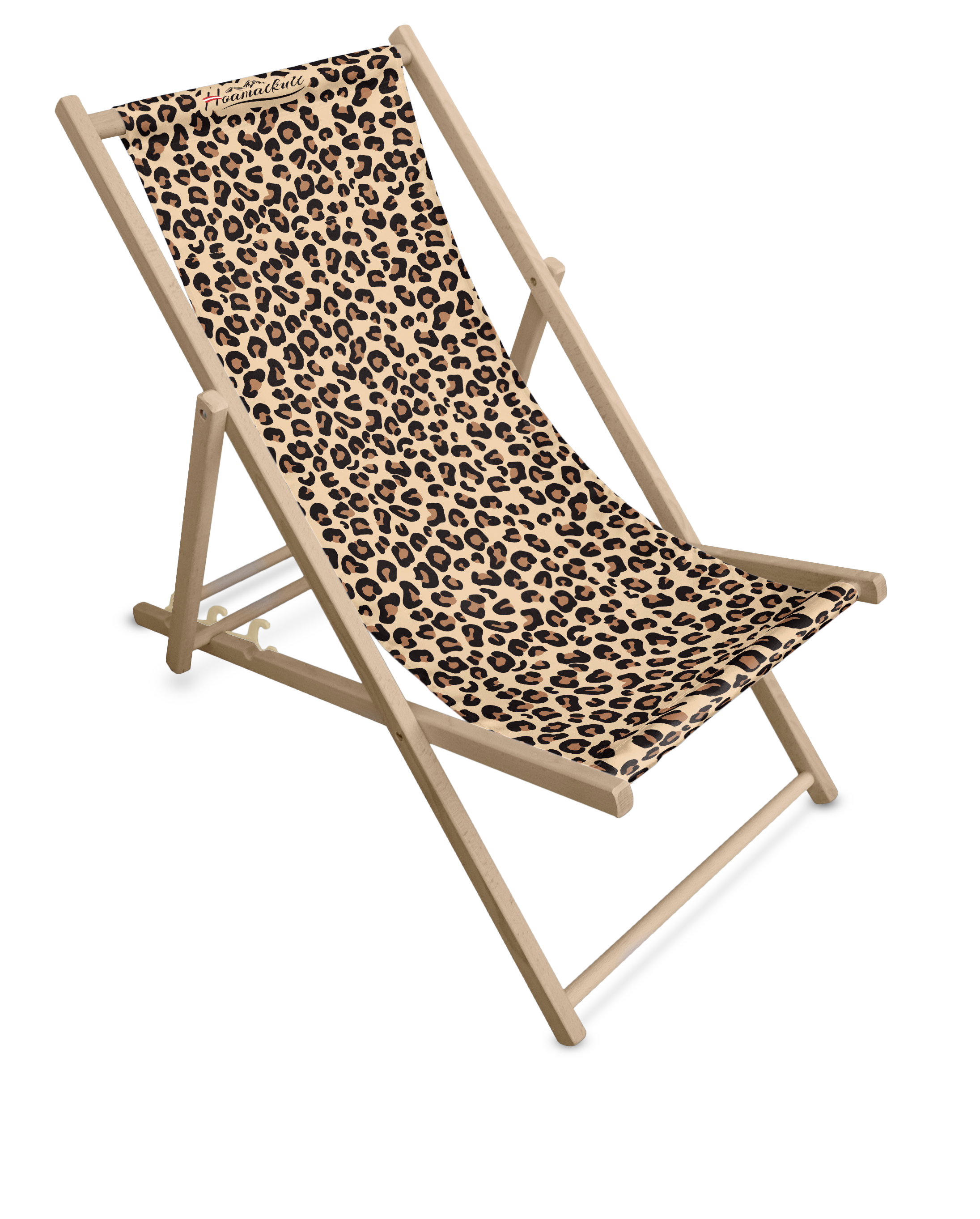 Leo Liegestuhl - Leoparden Trend-Design