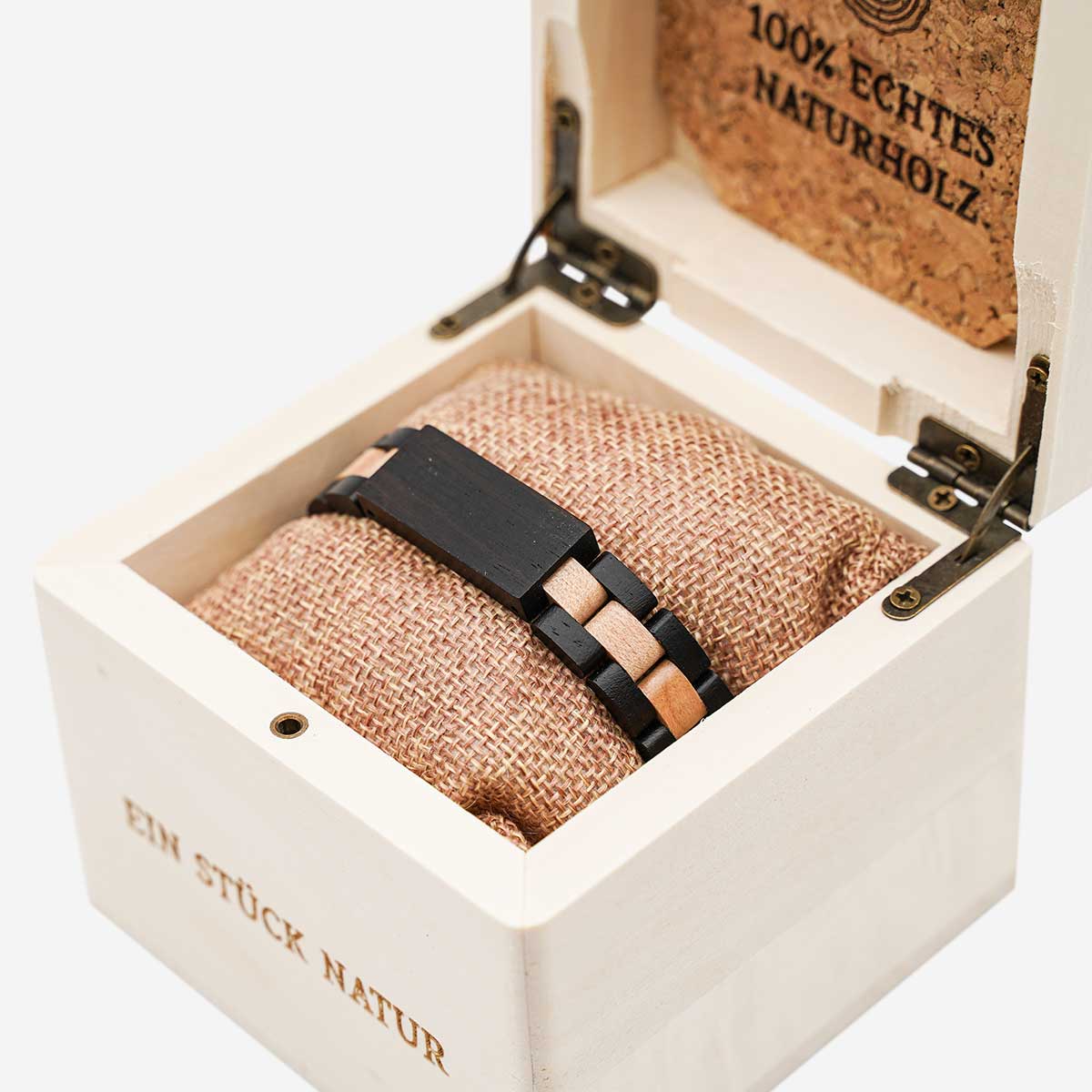 Armband Holz Geschenk #Farbe_Blau