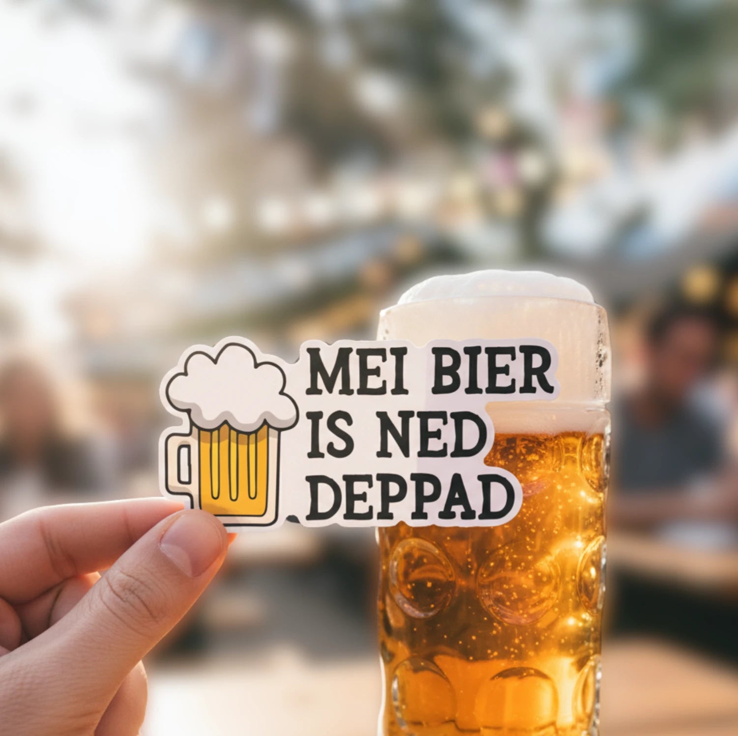 Aufkleber Mei Bier