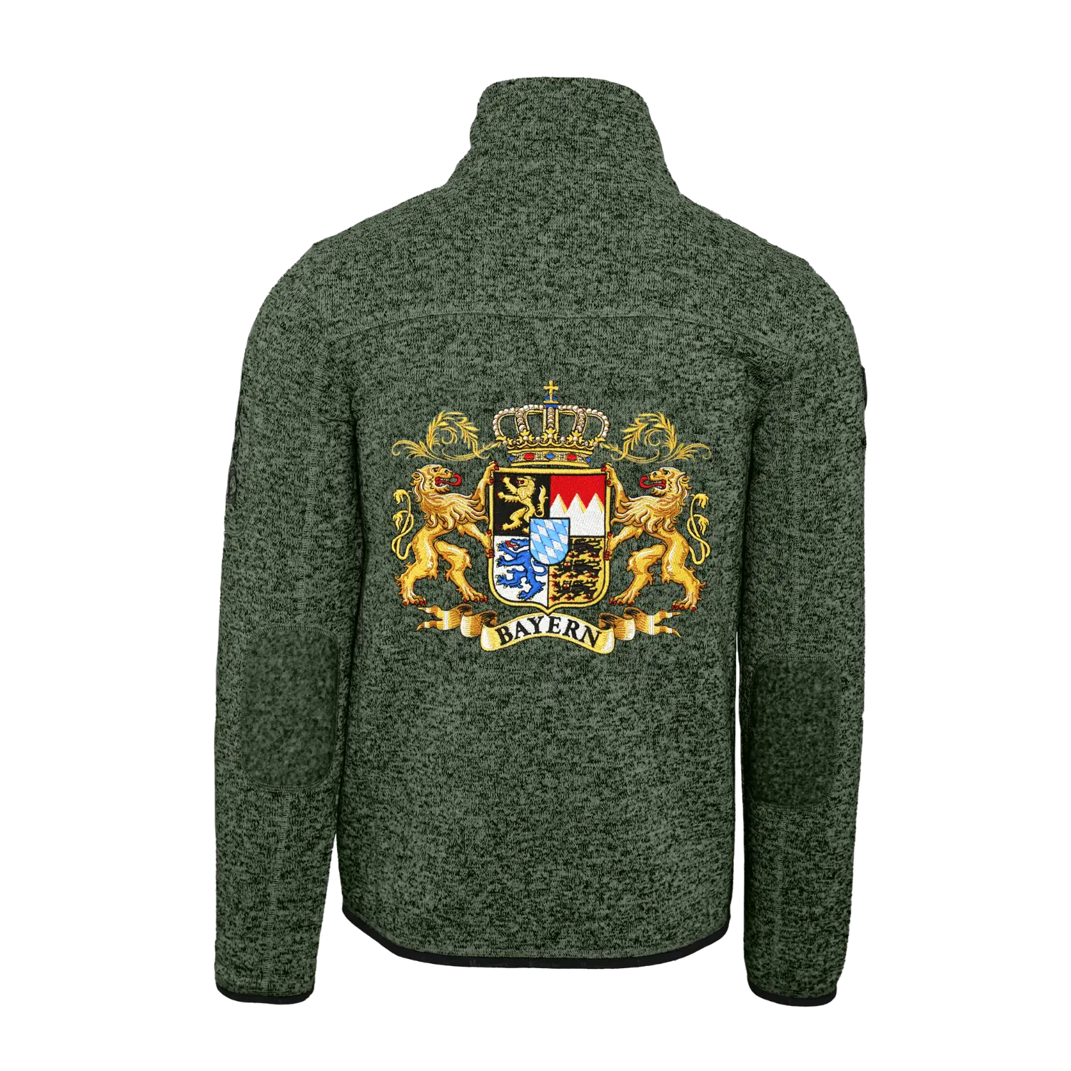 Bayern Fleece Weste Herren dunkelgrün #Farbe_Dunkelgrün