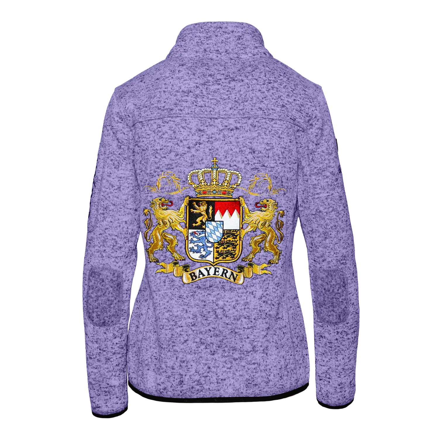 Bayern Fleece Weste ohne Kapuze Lavendel #Farbe_Lila