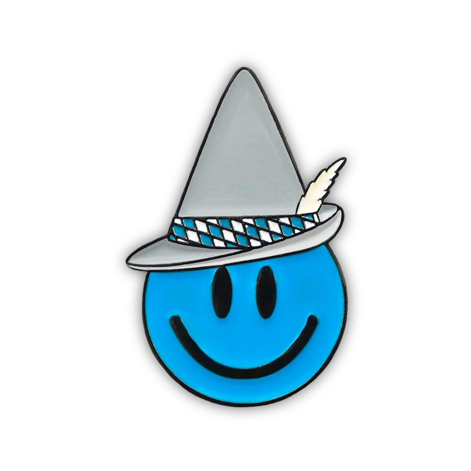 Bayern Smiley Ansteknadel