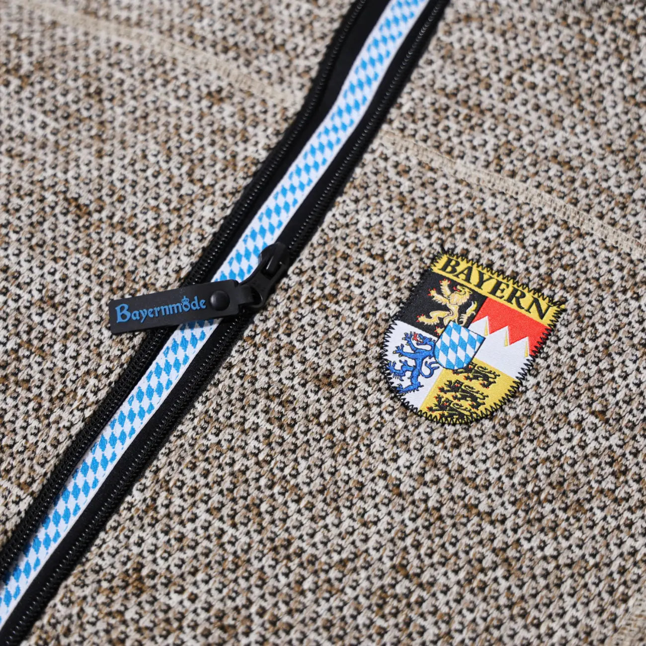 Bayern Stick #Farbe_Hellbraun-Strick