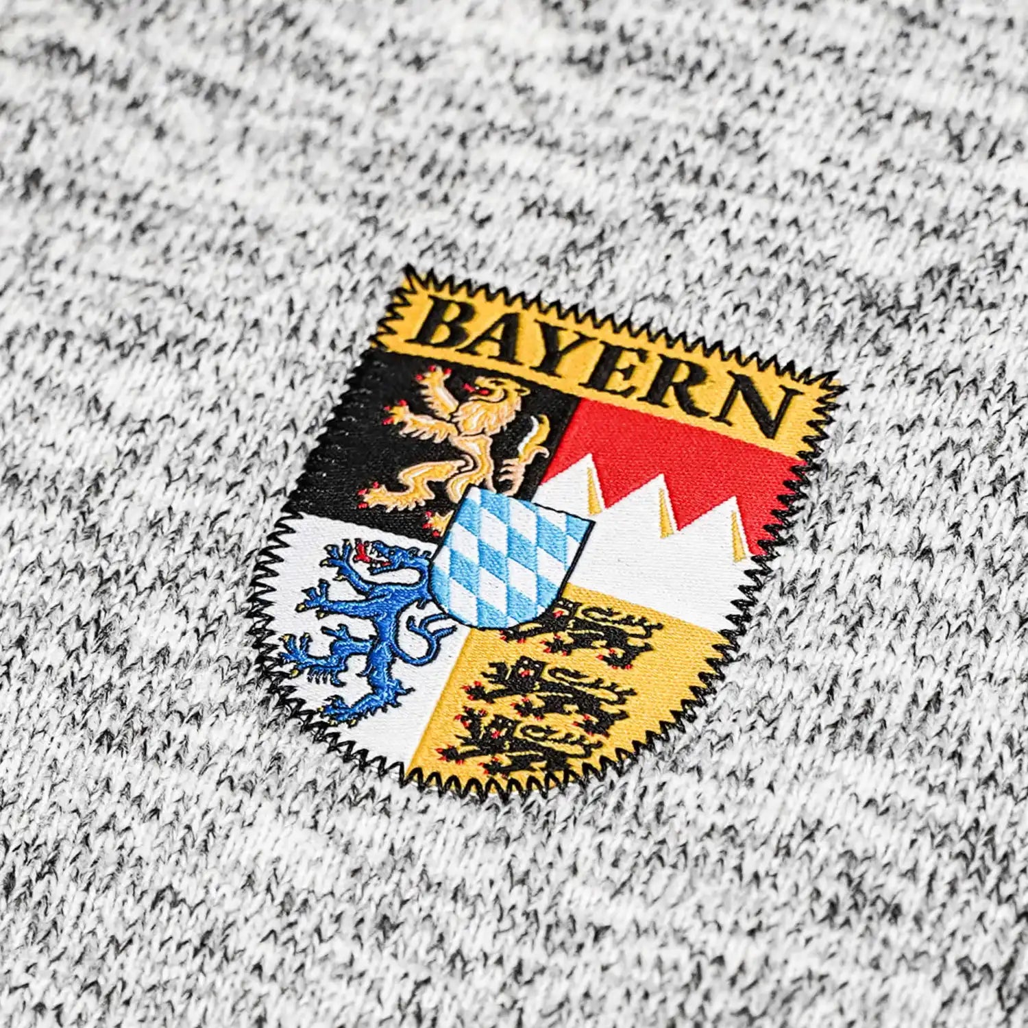 Bayern Wappen Stick #Farbe_Grau