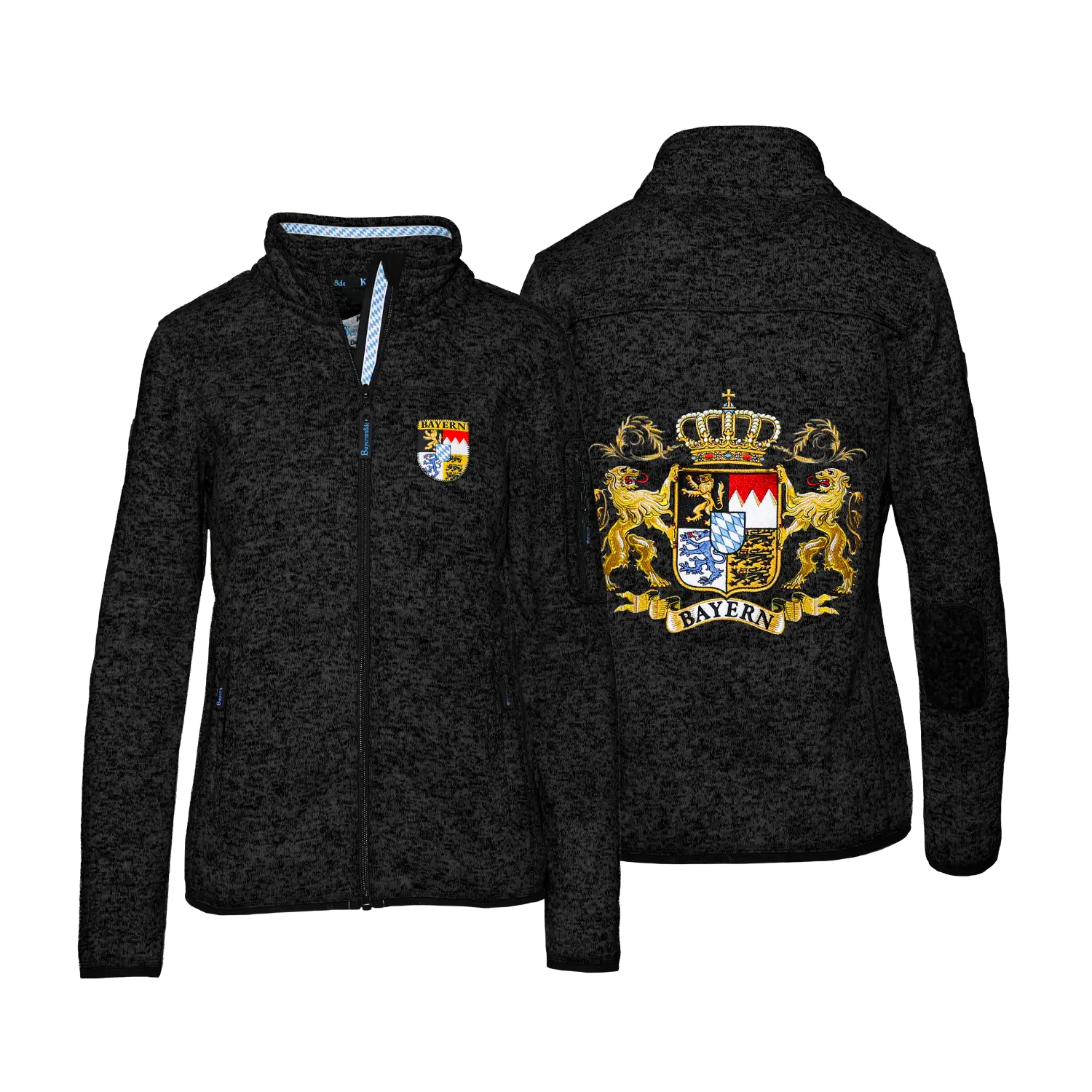 Bayern Weste für Damen schwarz #Farbe_Schwarz