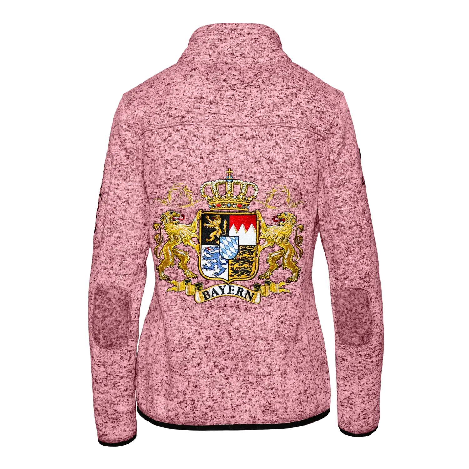 Bayernmode Damen Fleece Weste rosa #Farbe_Rosa