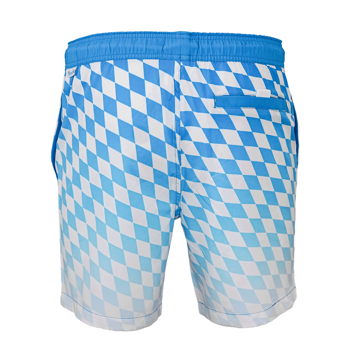 Blau weiße Badehose Bayern