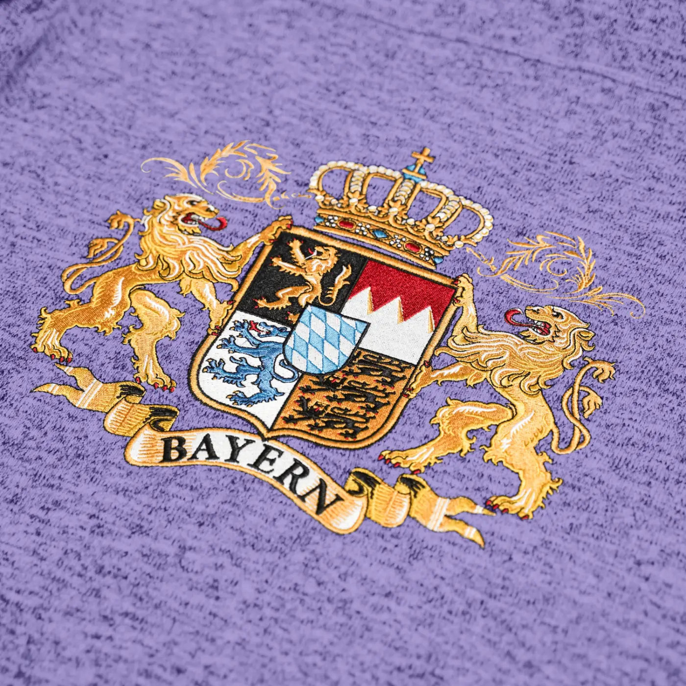 Damen Kultjacke Lavendel Stickerei #Farbe_Lila