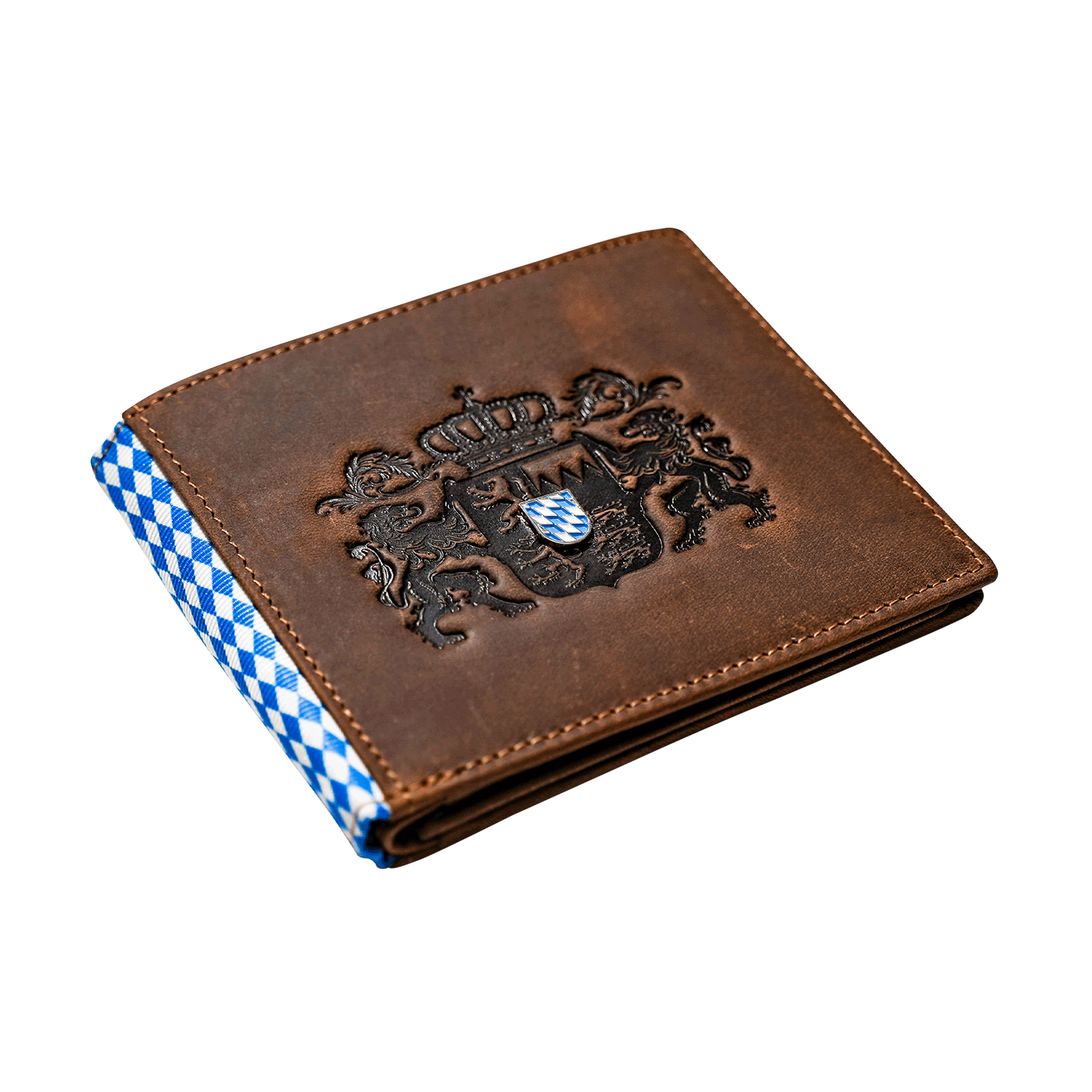 Geldtasche Vintage Leder Bayern