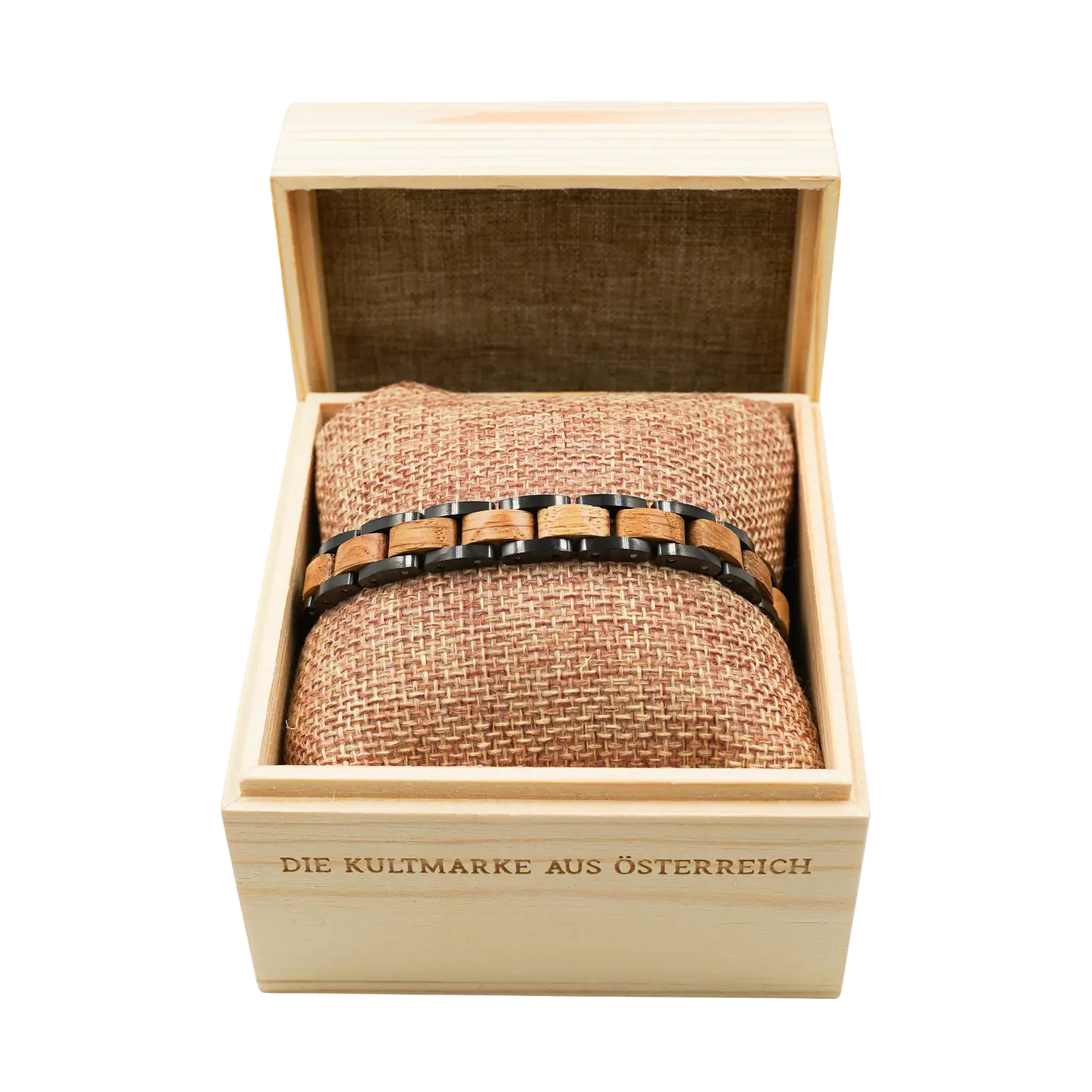 Geschenkbox Armband Holz Hoamatkult