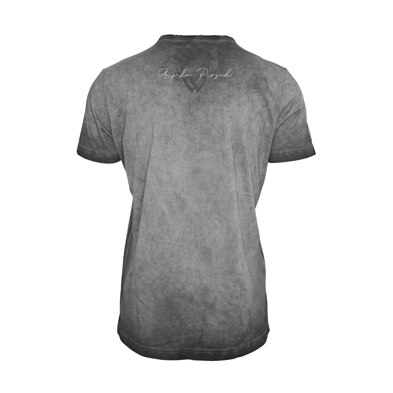Herren Trachten T-Shirt Wüdara grau #Farbe_Grau
