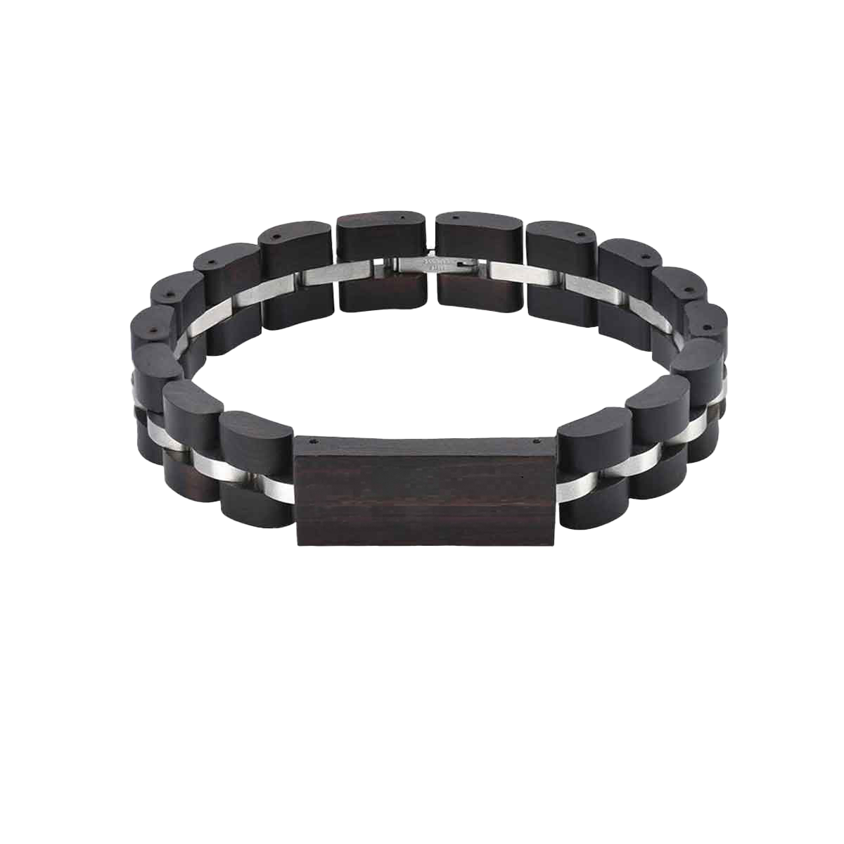 Holz Armband Klassiker schwarz