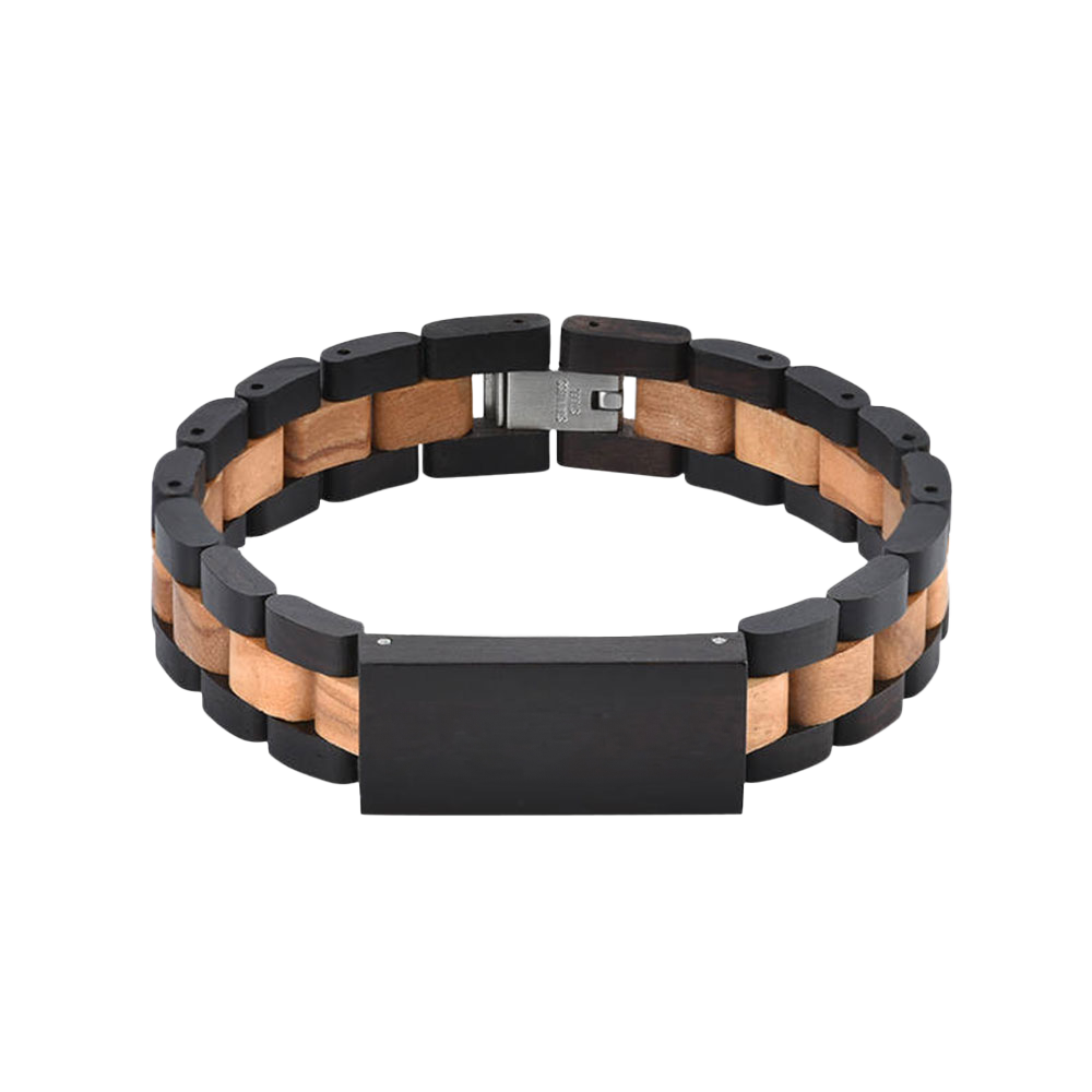 Holzarmband mit Namensgravur kaufen