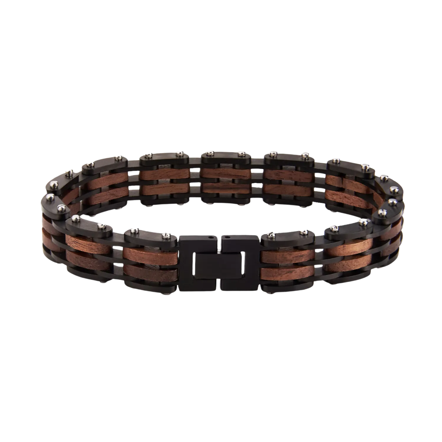 Naturholz Armband dunkelbraun
