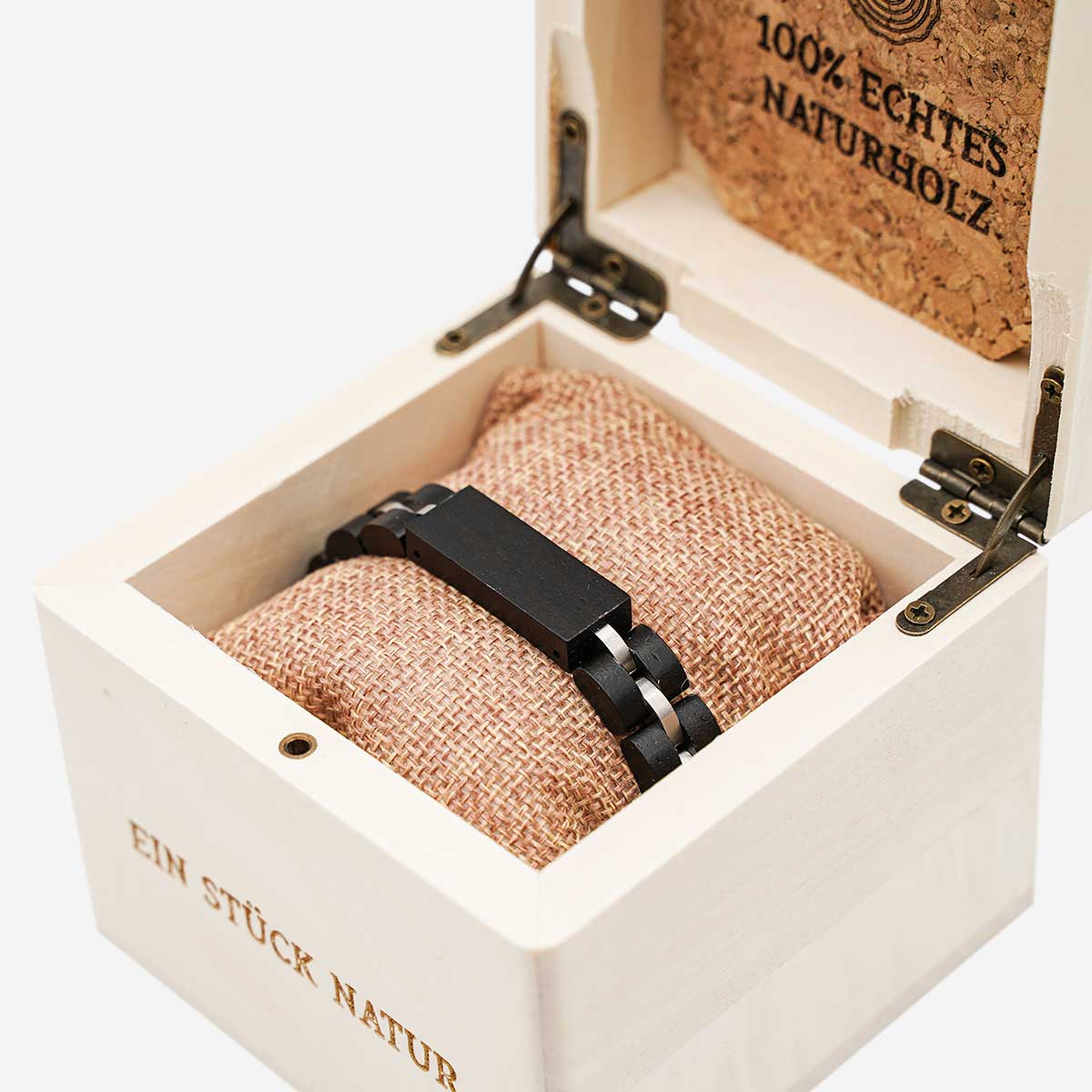 Schwarzes Armband Herren #Farbe_Blau