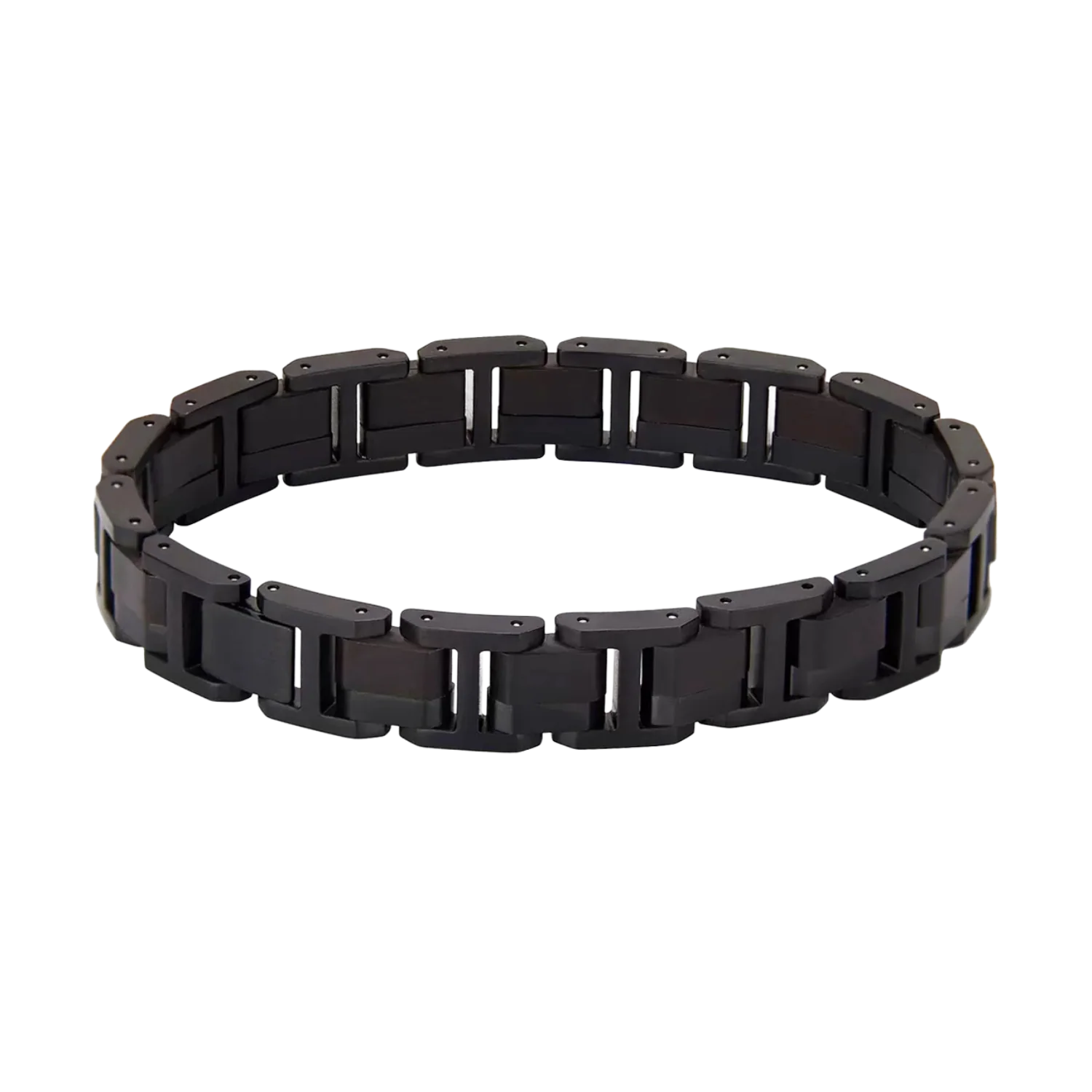 Schwarzes Holzarmband Herren
