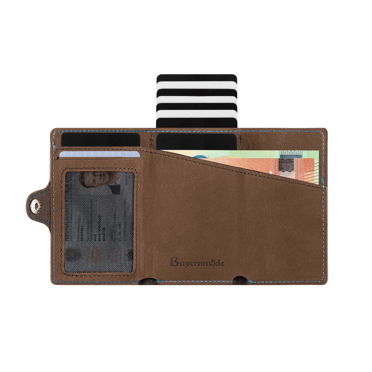 smart-wallet-Bayern-vintage-braun-geldboerse #Farbe_Vintage Braun