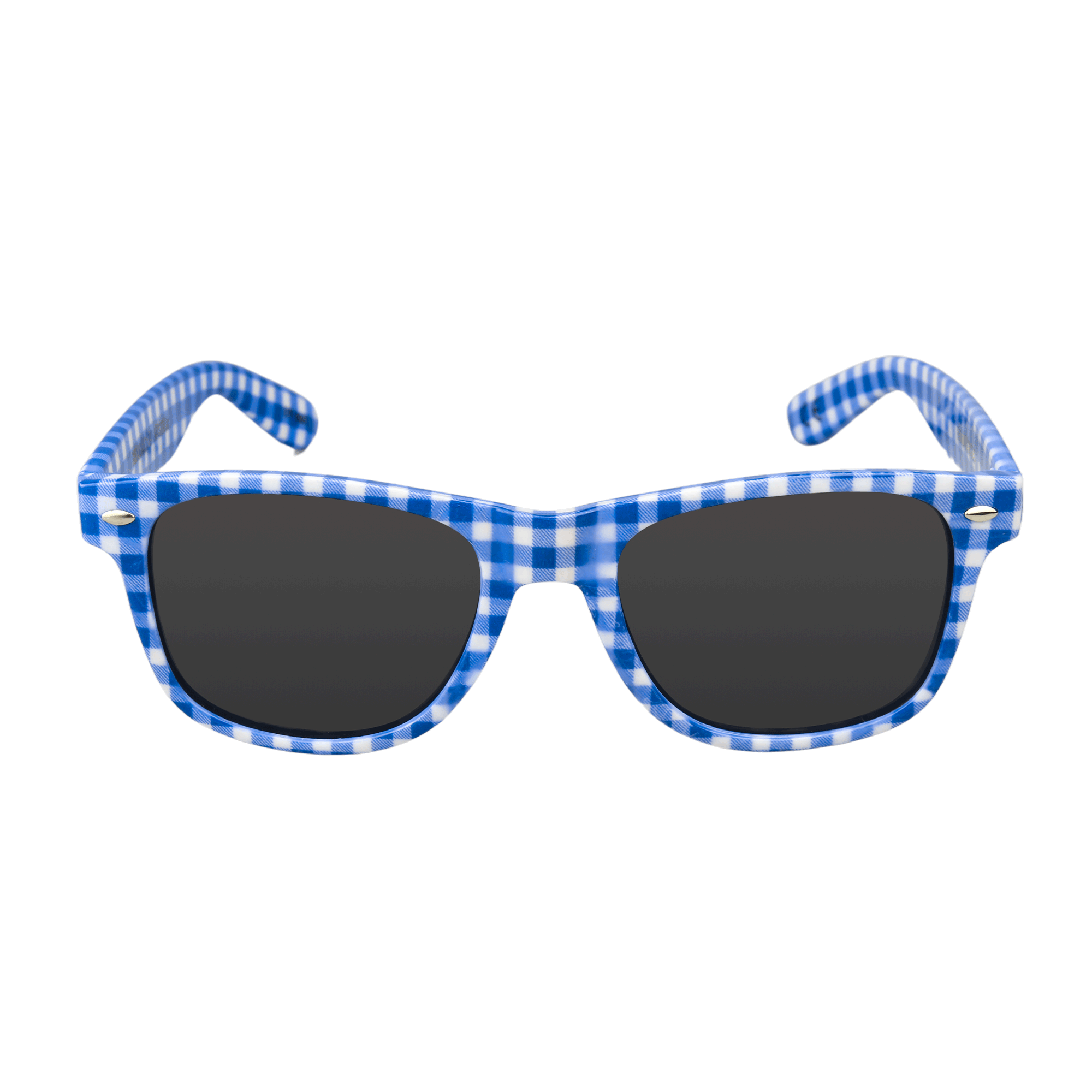 Trachten Karo Sonnenbrille blau #Farbe_Dunkelblau