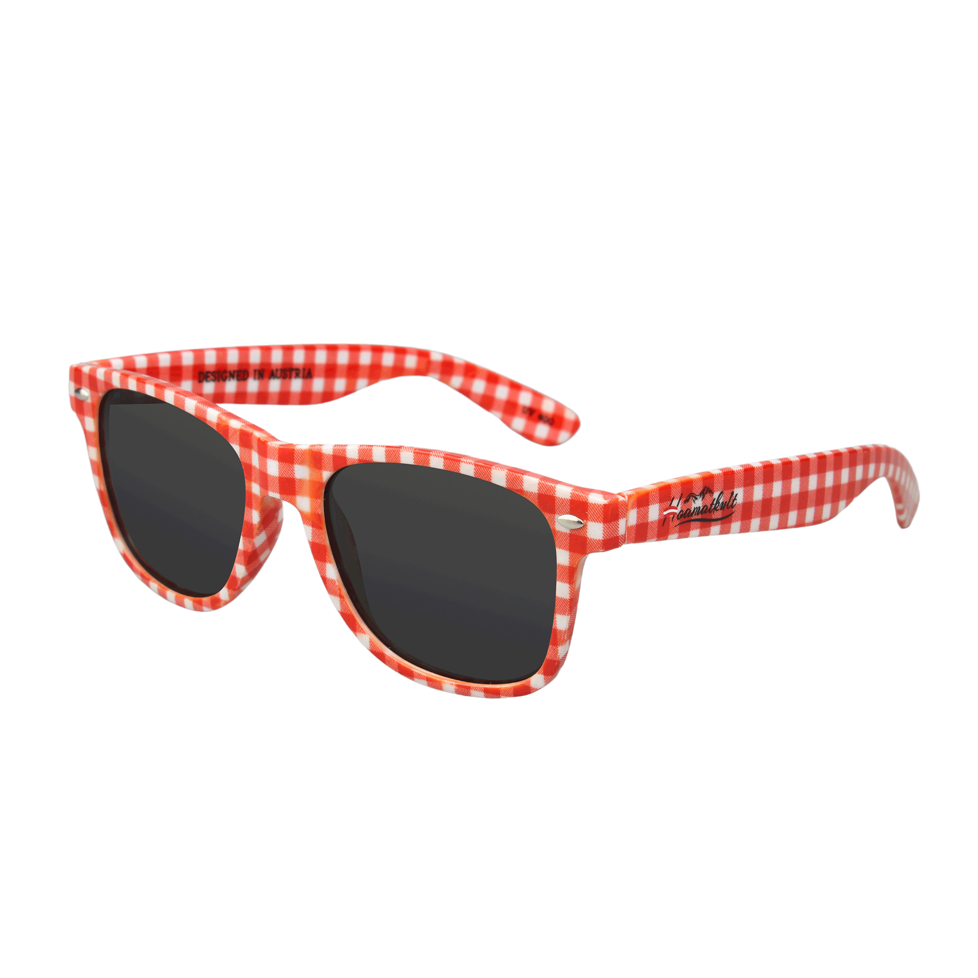 Trachten Sonnenbrille rot Hoamatkult #Farbe_Rot