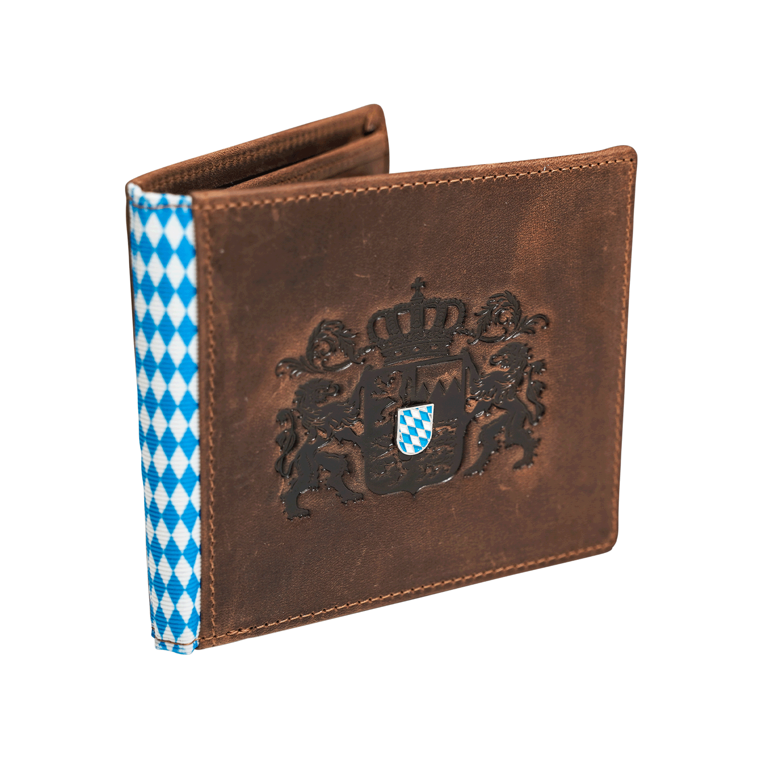 Vintage Leder Geldbeutel Bayern