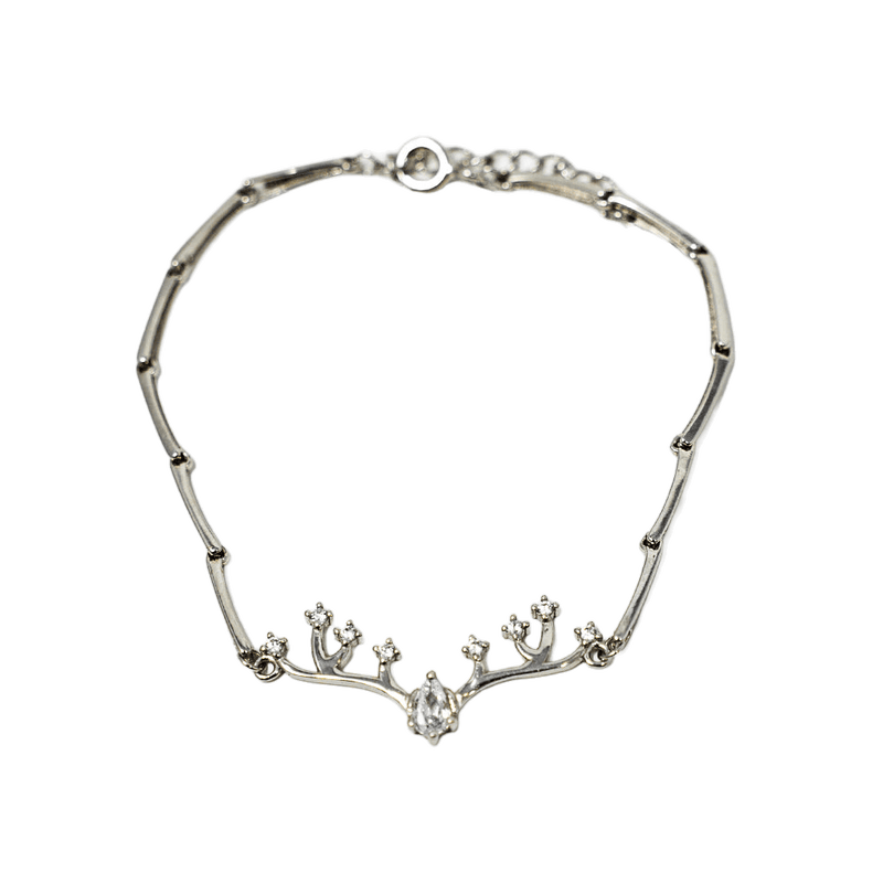 Geweih Armband silber Hoamatkult