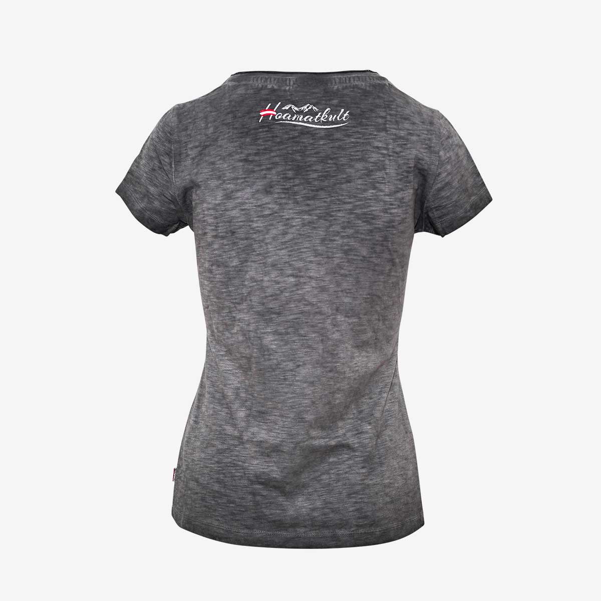 Graues Hoamatkult Glitzer Shirt #Farbe_Dunkelgrau