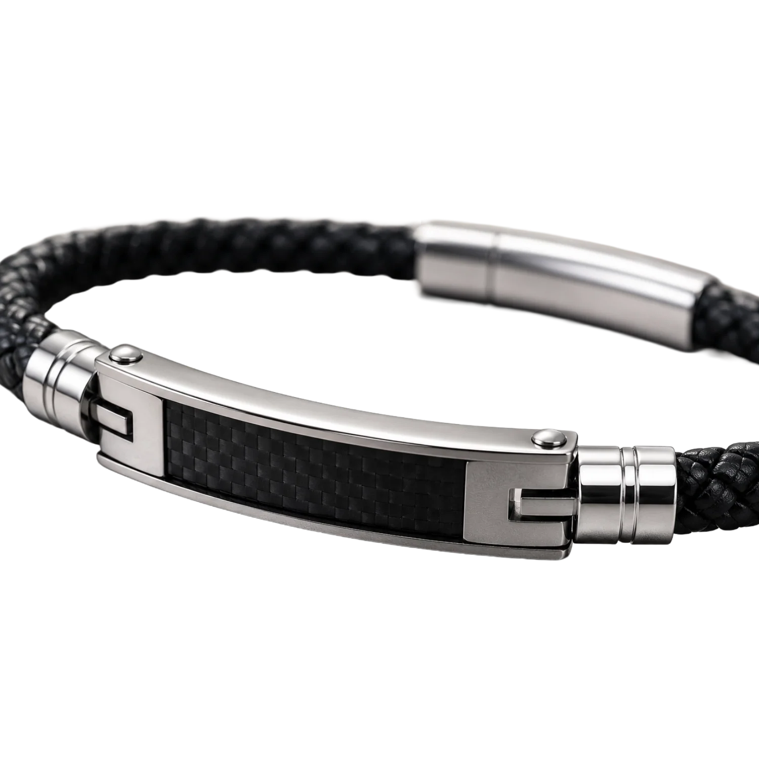 Hoamatkult Carbon Leder Armband