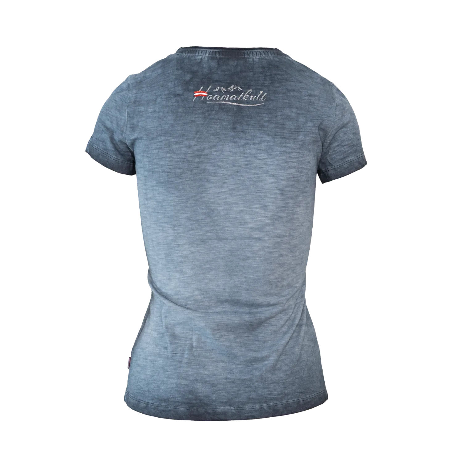 Hoamatkult Damen T-Shirt Dunkelblau #Farbe_Dunkelblau