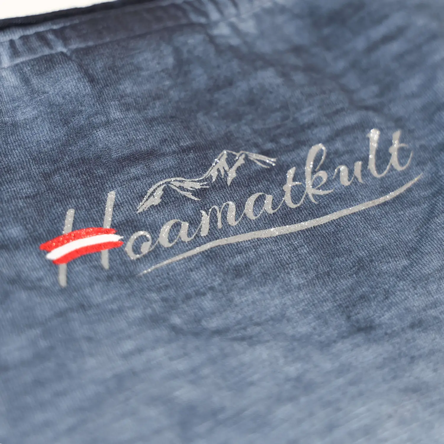 Hoamatkult Glitzer Shirt #Farbe_Dunkelblau